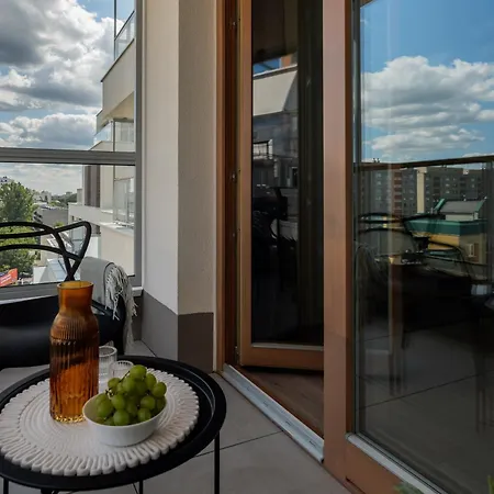 Superapart Modern Apartment With Balcony And Parking Apartment Warschau