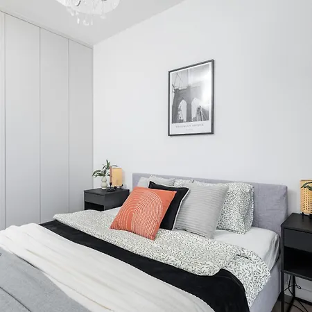 Superapart Modern Apartment With Balcony And Parking Apartment Warschau